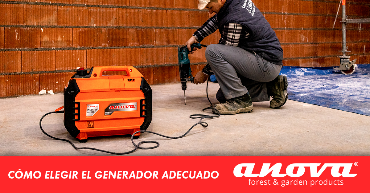 ¿Cómo elegir el generador adecuado?