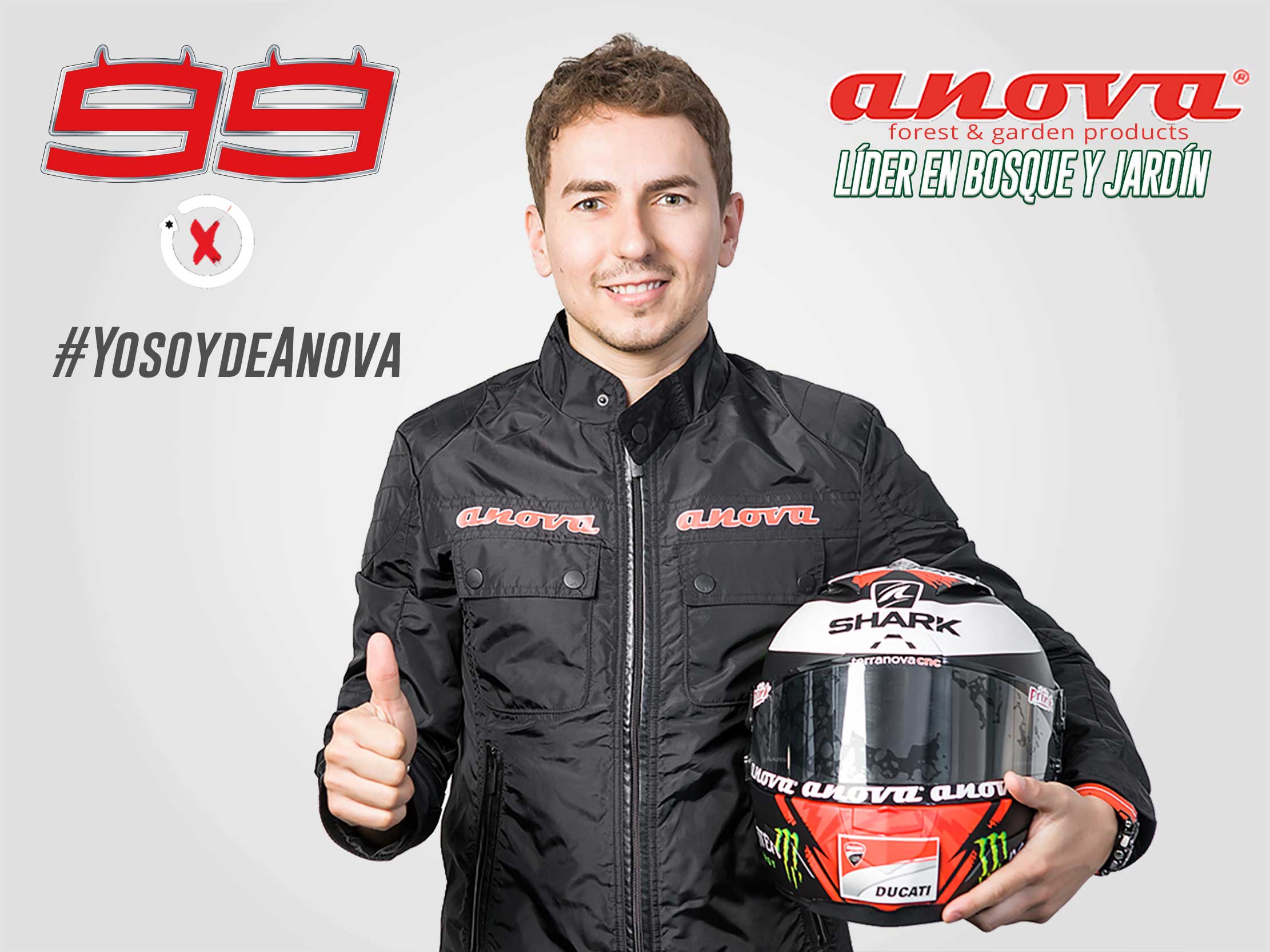 Anova, nuevo patrocinador de Jorge Lorenzo
