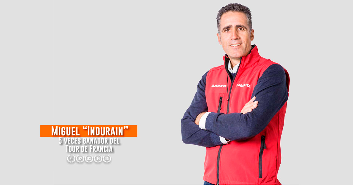 Miguel Indurain se une al equipo Anova